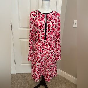 Kate Spade Mini Rose Silk Dress - 12 - NWT